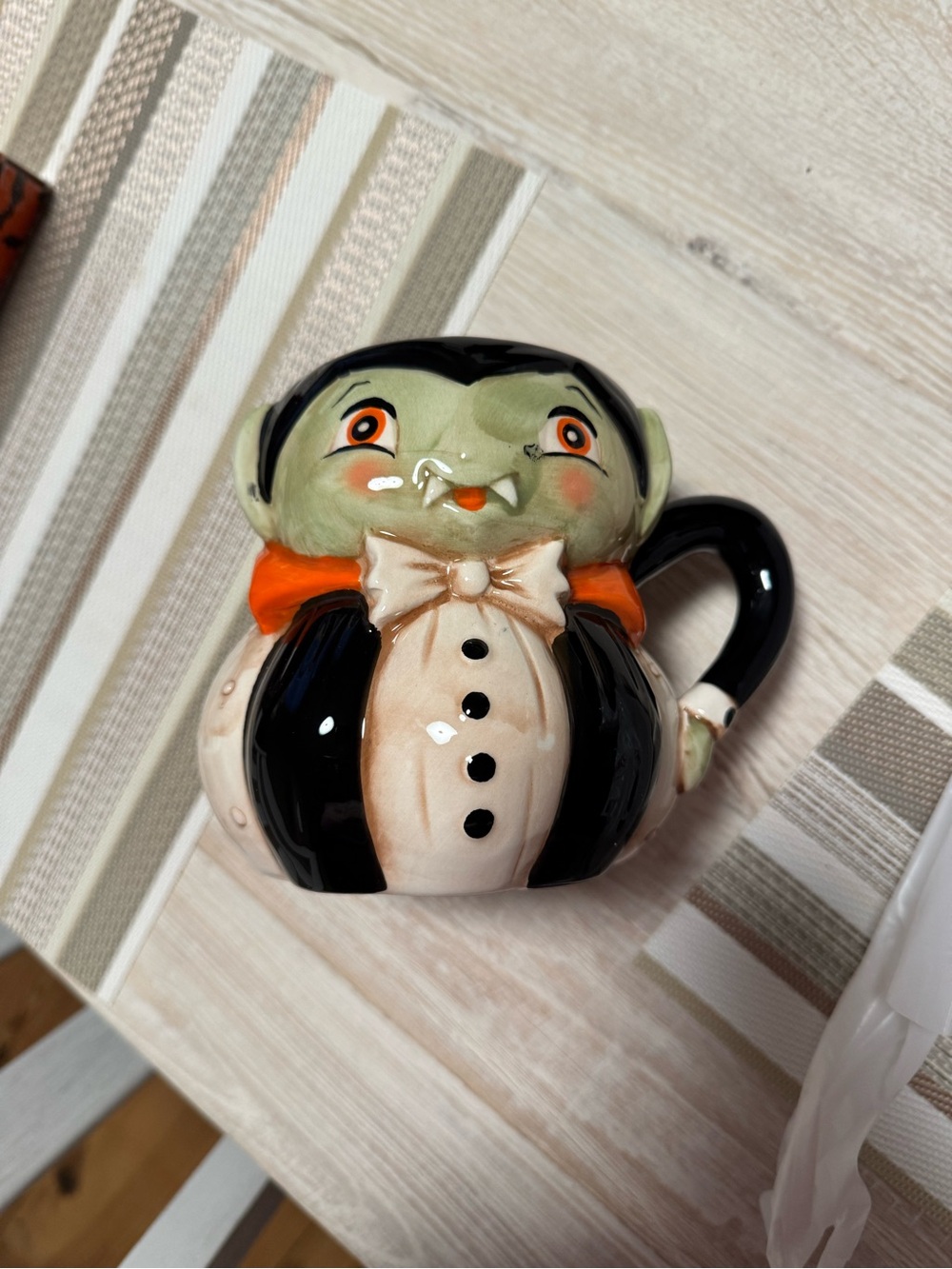 Johanna Parker Ceramic Vampire coffee mug Halloween